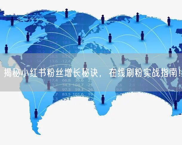 揭秘小红书粉丝增长秘诀,在线刷粉实战指南!